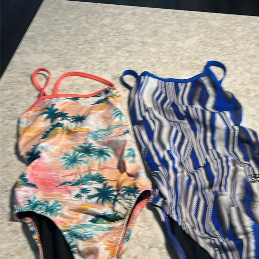 Two New with tags Women’s One Piece Endurance Speedo Swimsuit’s